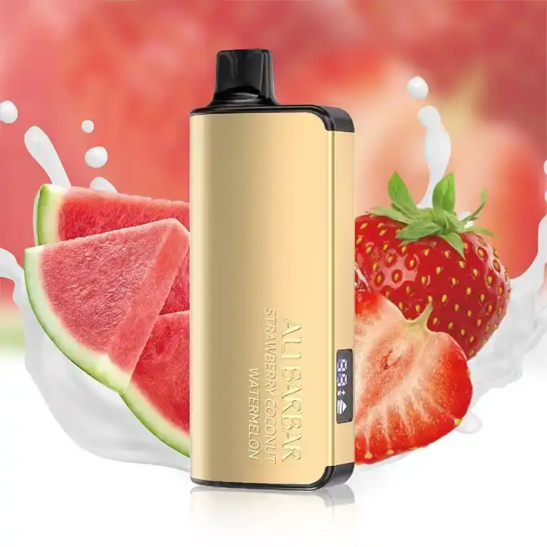 alibarbar-ingot-9000-puffs-strawberry-coconut-watermelon.webp Strawberry Coconut Watermelon - 图片 1